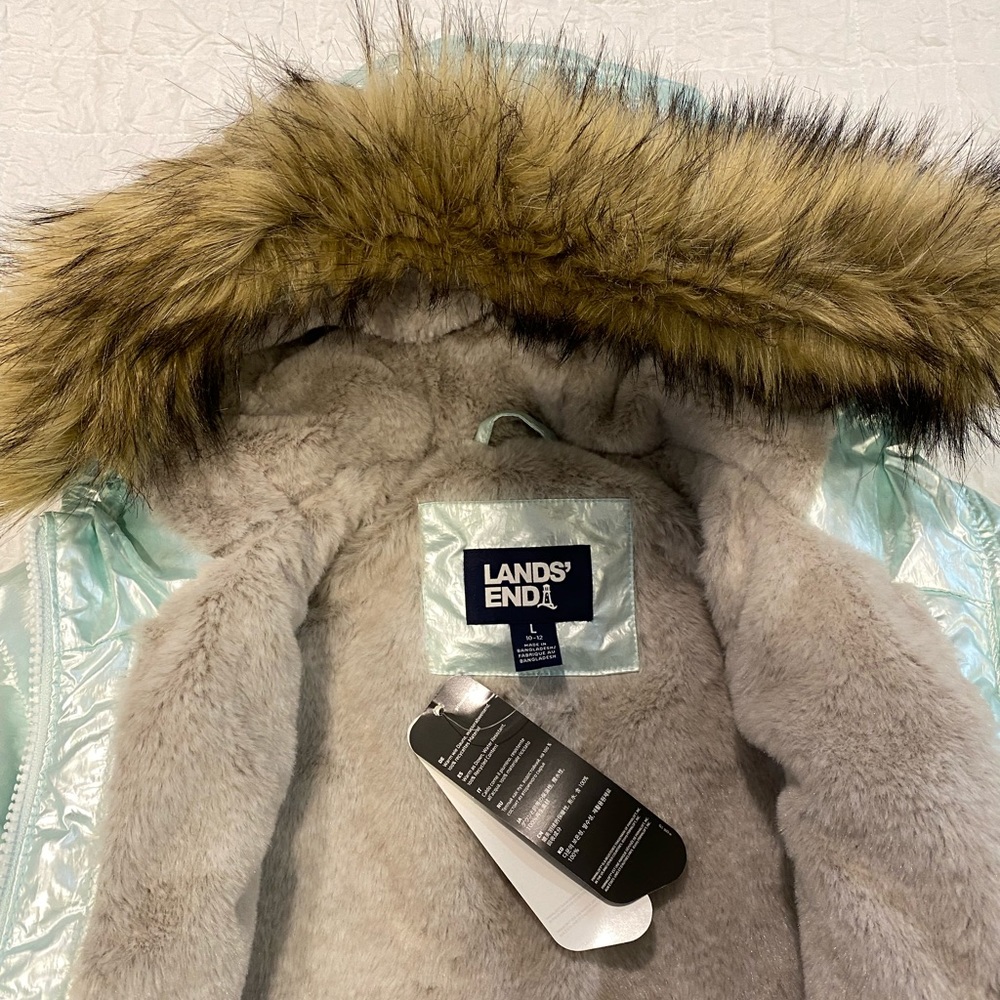 Lands End Long Coat size L (12/14)